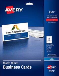 How to Use Avery Business Card Templates